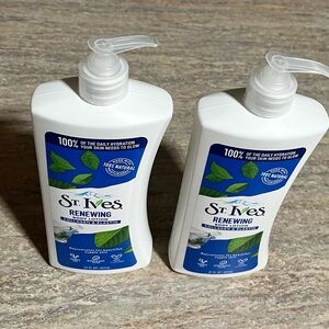 New 2-ST. YVES Renewing Body Lotion  with Collagen and Elastin with Pump